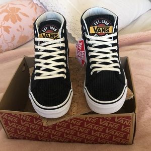 vans corduroy high tops